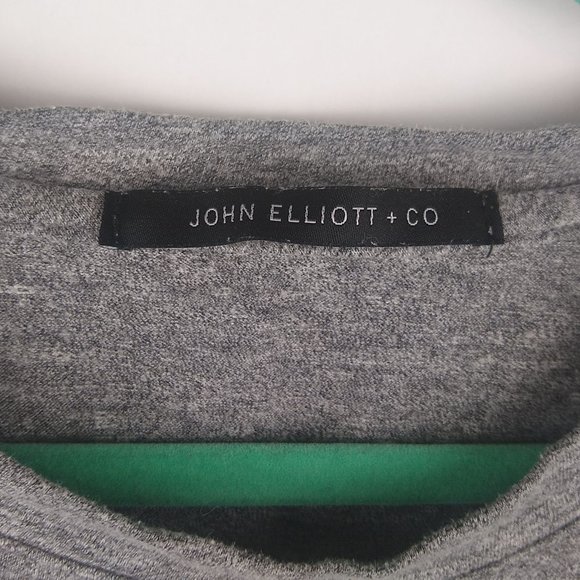 John Elliott Jersey Longline Long Sleeved Tee sz S - Picture 3 of 7